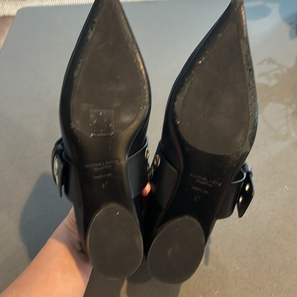 Michael kors pointed toe leather flats - Picture 6 of 7